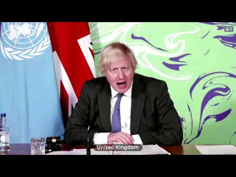 約翰遜說，氣候變化可能會助長極端主義。 (Johnson says climate change could fuel extremism)