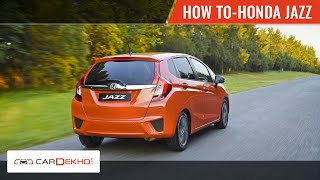 How to Unlock Honda Jazz  | CarDekho.com