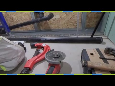 Tips - Laying HT drainage pipe - Kitchen, toilet, shower, sink, washing machine installation