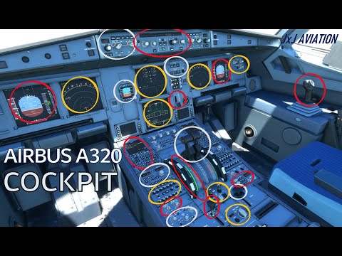 The Displays and Panels in an Airbus A320 Cockpit in 3 minutes | Aviation Notes