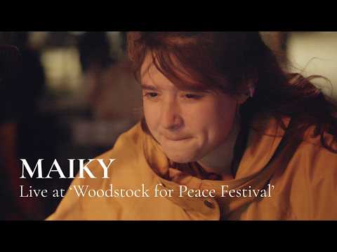 MAIKY | Trees On The Moon  (Live at 'Woodstock for Peace' Festival)