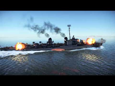 USS Gearing (DD-710) : Test Sail - 2nd Devserver Danger Zone War Thunder