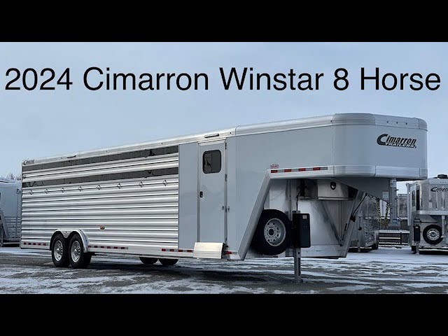 Preview image of 2024 Cimarron Winstar 8 Horse Gooseneck Polo Trailer youtube video