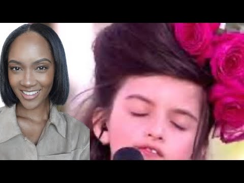 FIRST TIME REACTING TO | ANGELINA JORDAN (8) "WHAT A DIFFERNECE A DAY MAKES" REACTION
