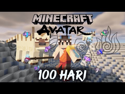 Pupuww -  100 Days in Minecraft But We Become Avatars!  Part 1