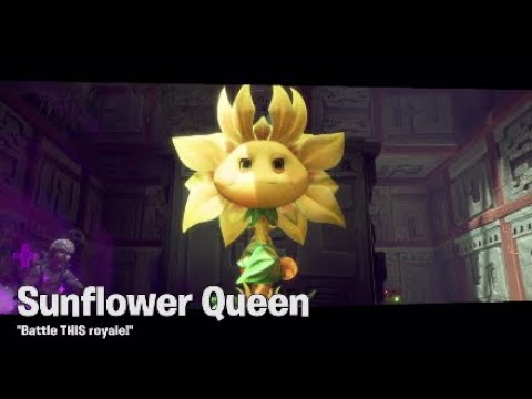 Graveyard Ops, Sunflower Queen boss fight!! (PvZ Battle for Neighborville)