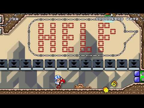 チョロプーの谷/Valley of the Monty Mole by ☆Mii★ 🍄 Super Mario Maker 2 🍄 No Commentary　⚿aaw