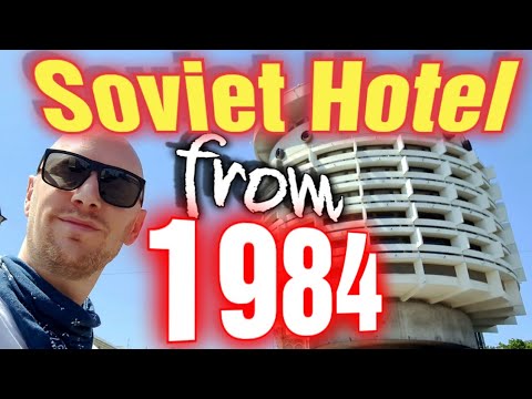The Soviet Hotel built in 1984 that makes me smile every time I look at it - Kyiv Ukraine Travel