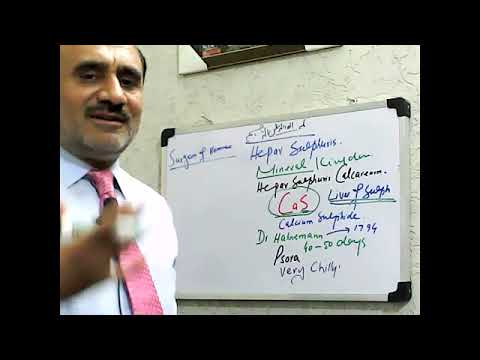 Hepar Sulphuris :  Brief Introduction & Key Note Symptoms