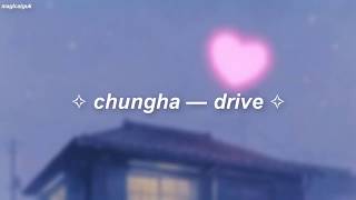 chungha — drive ❀ traducida al español