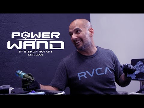 How Carlos Torres Tattoos with His Bishop Power Wands