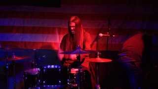 Michael Wildwood warming up on the drums 9-30-13