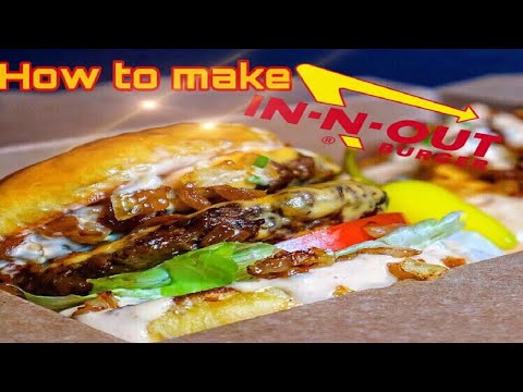 How to make In and Out Burger (ANIMAL STYLE!!) 2019
