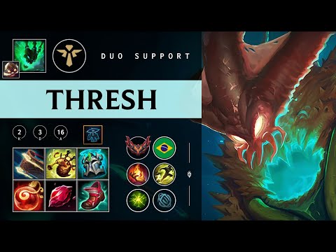 Thresh Support vs Leona - BR Grandmaster Patch 26.02