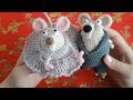 Авторский мастер-класс:мышки. Часть первая:вяжем ушки.#ютуб #вязание #игрушки