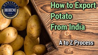 How to Export Potato from india ? A to Z Process Potato Export By Sagar Agravat