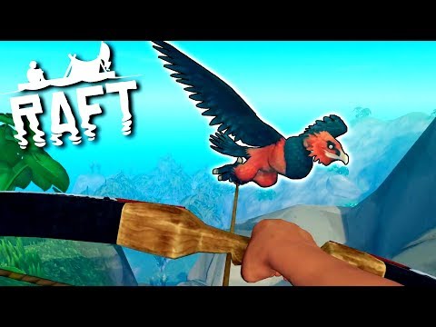 HUGE Raft Update! Giant Islands with Giant Bird!  - Raft Gameplay Ep7