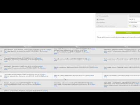 Jak zmodyfikować plan lekcji w Librusie