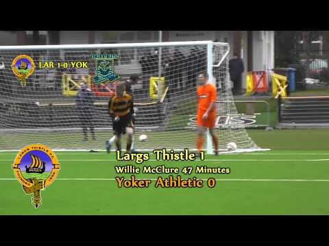 Largs Thistle v Yoker Athletic, Stagecoach First Division 9/3/13