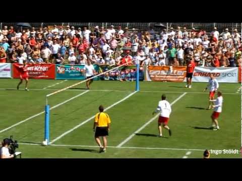 Faustball-EM 2012: Finale Österreich - Schweiz
