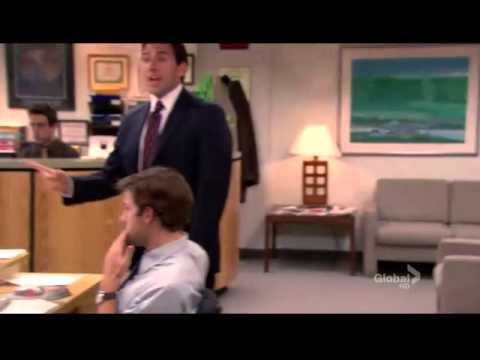 The Office Michael gets angry