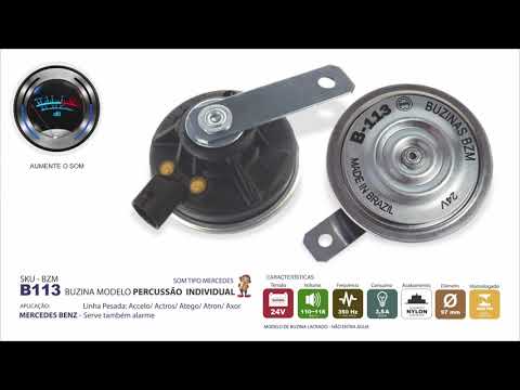 Som da buzina Caminhão Mercedes Benz  Individual