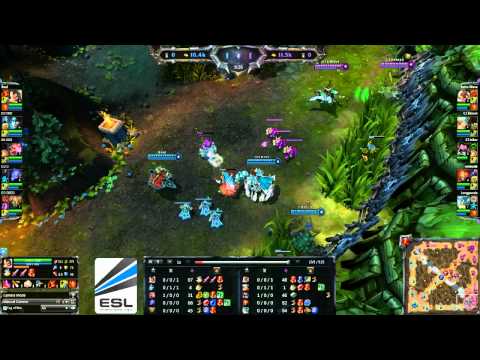 CPL Korean Qualifier CJ Entus vs Najin Shield GAME ONE