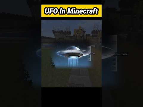 Unbelievable: Techno Gamerz Unveils Massive UFO Build
 #shorts #minecraft