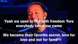 John Legend - Overload ft. Miguel (Lyrics)