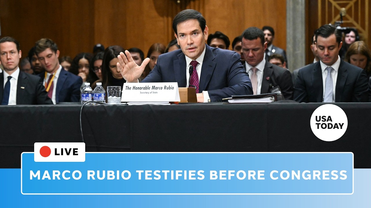 Live: Marco Rubio testimony at House hearing on State Department budget amid Iran war