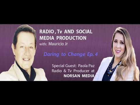 RADIO Tv AND SOCIAL MEDIA PRODUCTION WITH PAOLA PAZ
