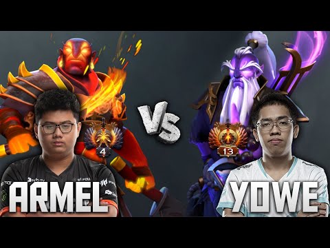 EPIC MID Lane Spirits Battle! ARMEL Ember VS YOWE Void Spirit - Immortal Rank Gameplay Highlights
