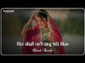 Dil Koni Lage Janu Slowed Reverb Rajasthani Lofi Song Rajasthani Song Marwadi Song