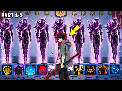 When He Chose The Hardest Level, He Got All The SSS Class Skills & A Shadow Army 1-2 | Manhwa Recap