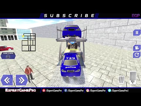 US Police ATV Quad Bike Plane Transport Game [Android GamePlay] Part #1