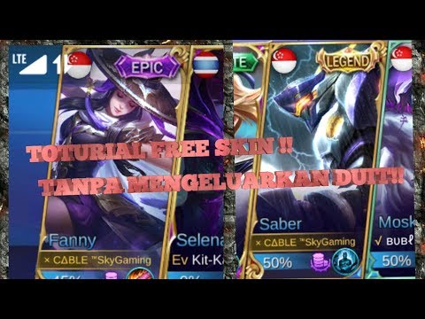 cara menggunakan script skin mobile legend gratis ???