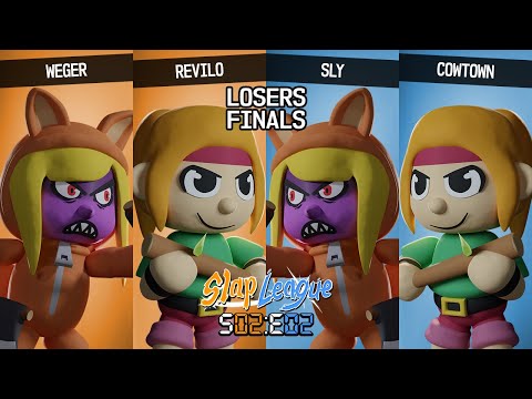 Slap League S02E02 - Revilo / Weger vs Sly / Cowtown - Doubles Losers Finals