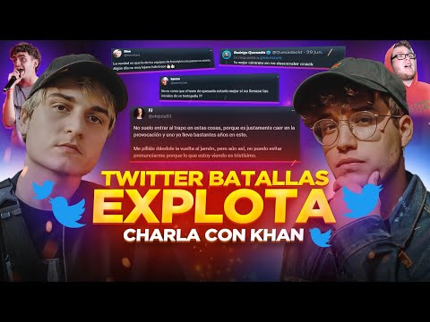 TWITTER BATALLAS EXPLOTA CON LA GUERRA DE EQUIPOS: ASIER Y MR. EGO VS RQ - HABLAMOS CON KHAN DE ELLO