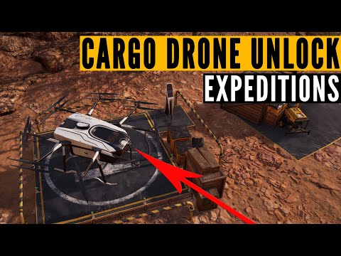 How to UNLOCK the CARGO DRONE in Expeditions: A MudRunner Game