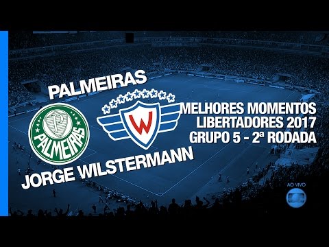 Melhores Momentos - Palmeiras 1 x 0 Jorge Wilstermann - Libertadores - 15/03/2017