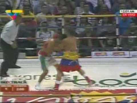Edwin El Inca Valero Vs. Hector Velasquez 19 dic 09 Venezuela - KO por el Inca. 1 de 4
