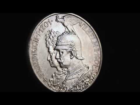 Coin, German States, PRUSSIA, Wilhelm II, 2 Mark, 1901, Berlin, AU(55-58)