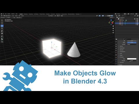 Make Objects Glow in Blender 4.3