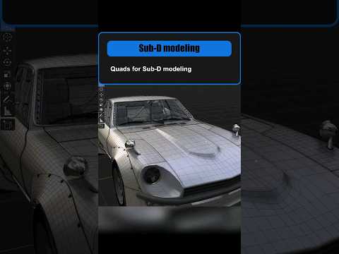 Level up your 3D Car Modeling 3dmodeling autodeskmaya blender