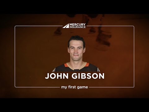 Youtube thumbnail of video titled: John Gibson: My First Game 