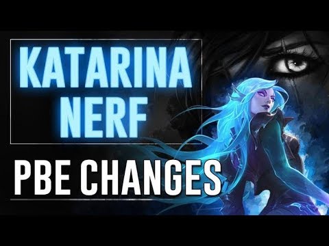 KATARINA NERF!?!? Riot Ansage an die Tanks! PBE Patch 8.1