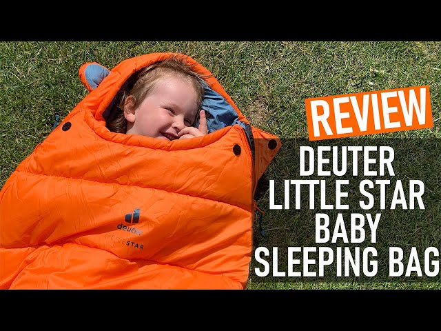 Видео Спальник детский Deuter Little Star левый (saffron-slateblue)