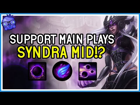 SYNDRA MID! Is it illegal for Support to play mid!?