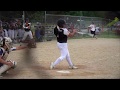 Juliann "JJ" Jakosalem blasts one off the fence vs Bats  - Chicago Cheetahs 