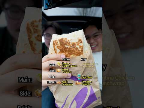 Drafting the Ultimate Taco Bell Combo w/ @itsARTYTIME
